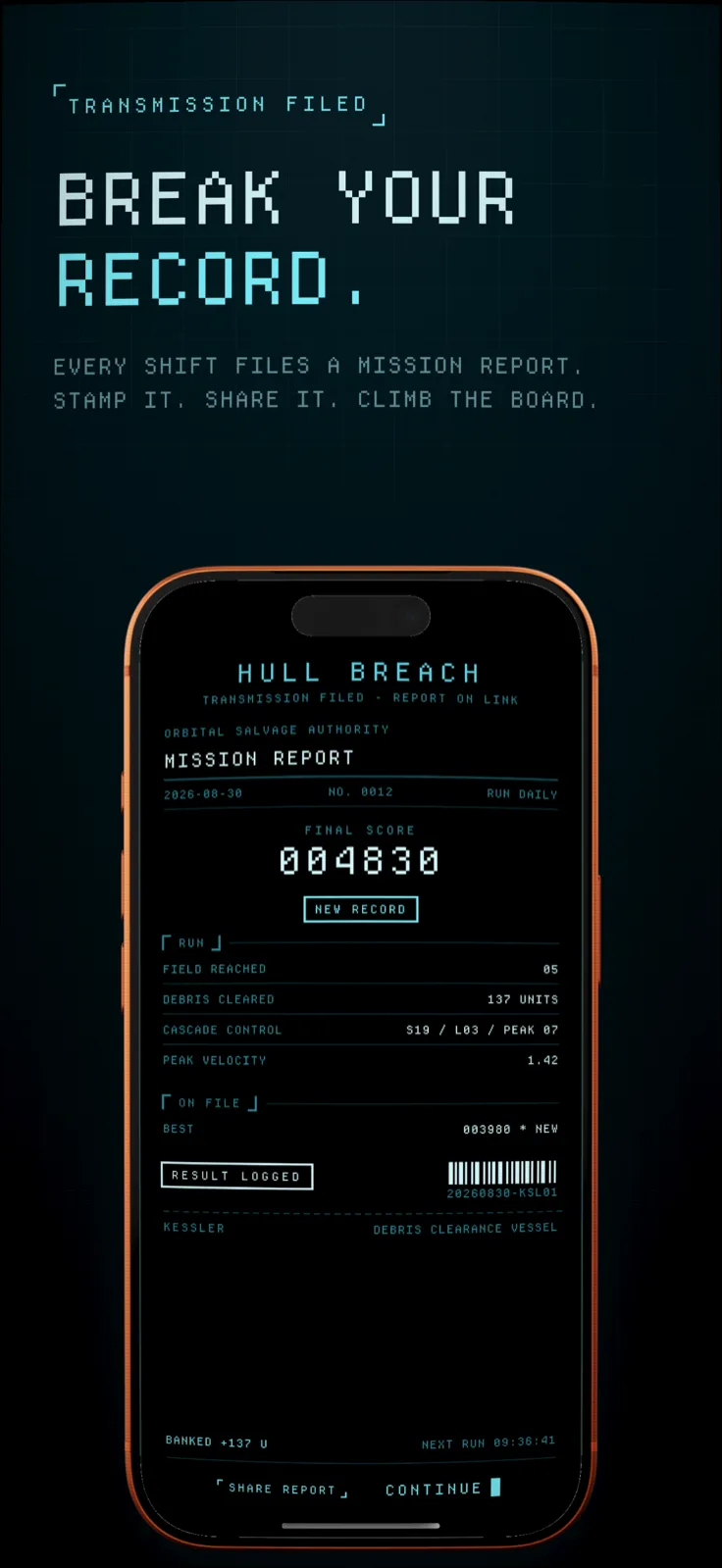 KESSLER: Daily Brick Breaker screenshot 5