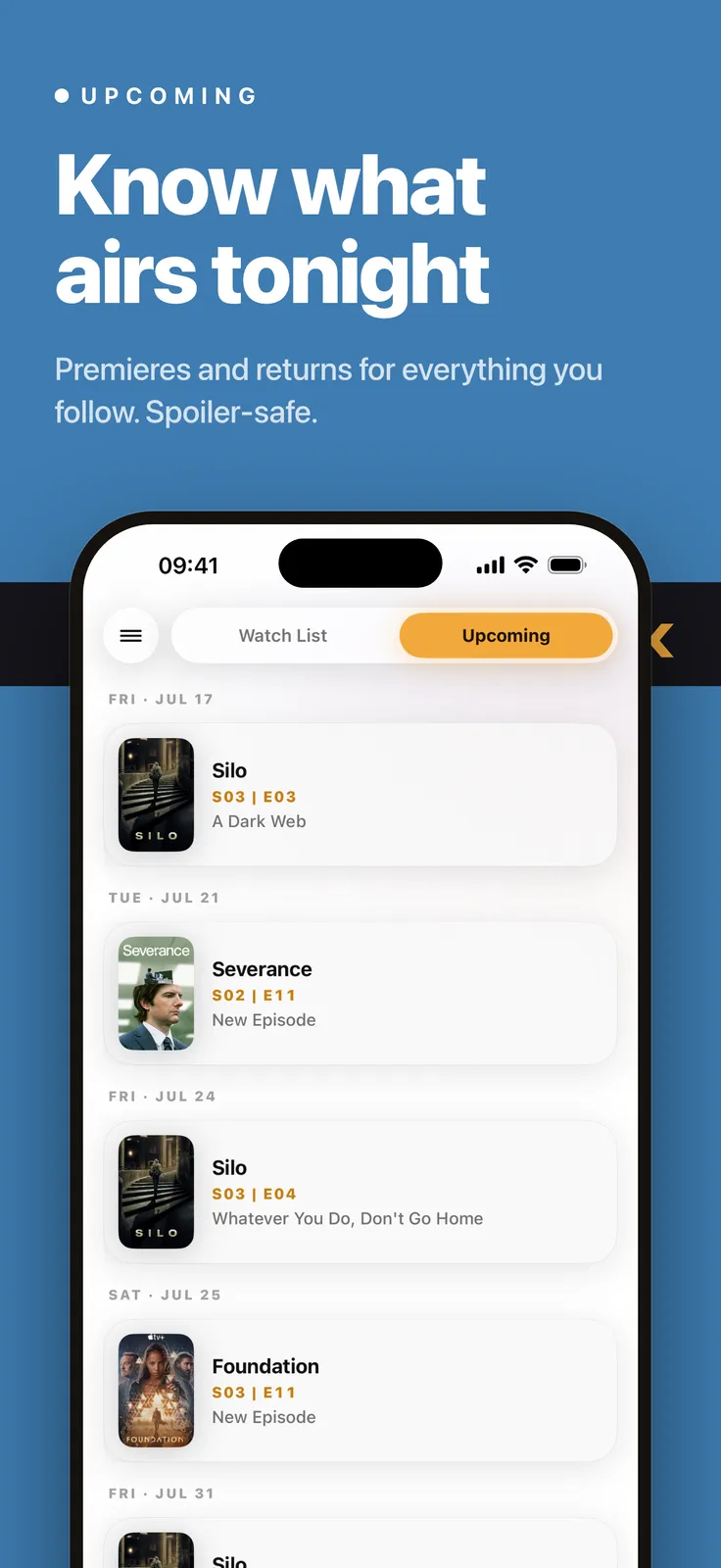 Previously: TV Show Tracker screenshot 4