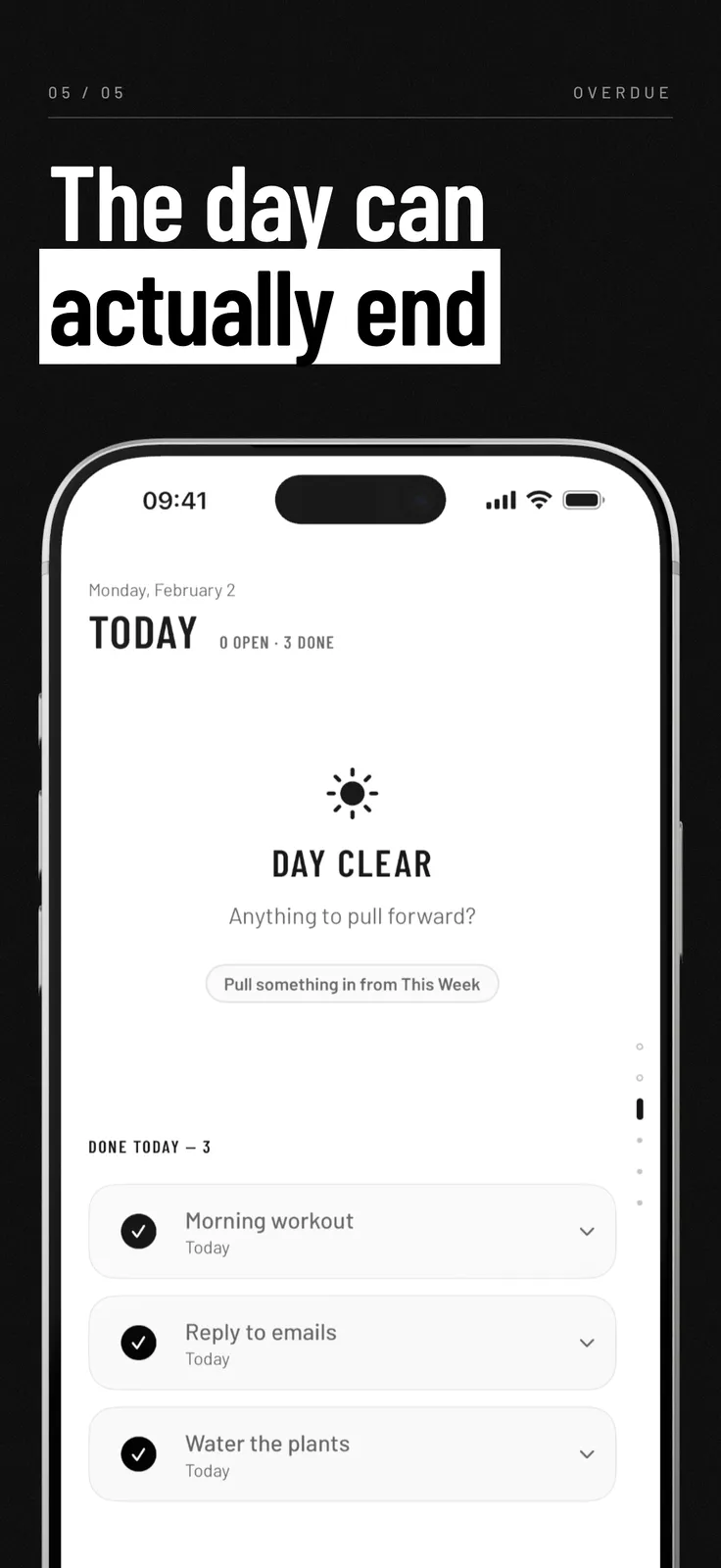 Overdue: minimal to-do screenshot 5
