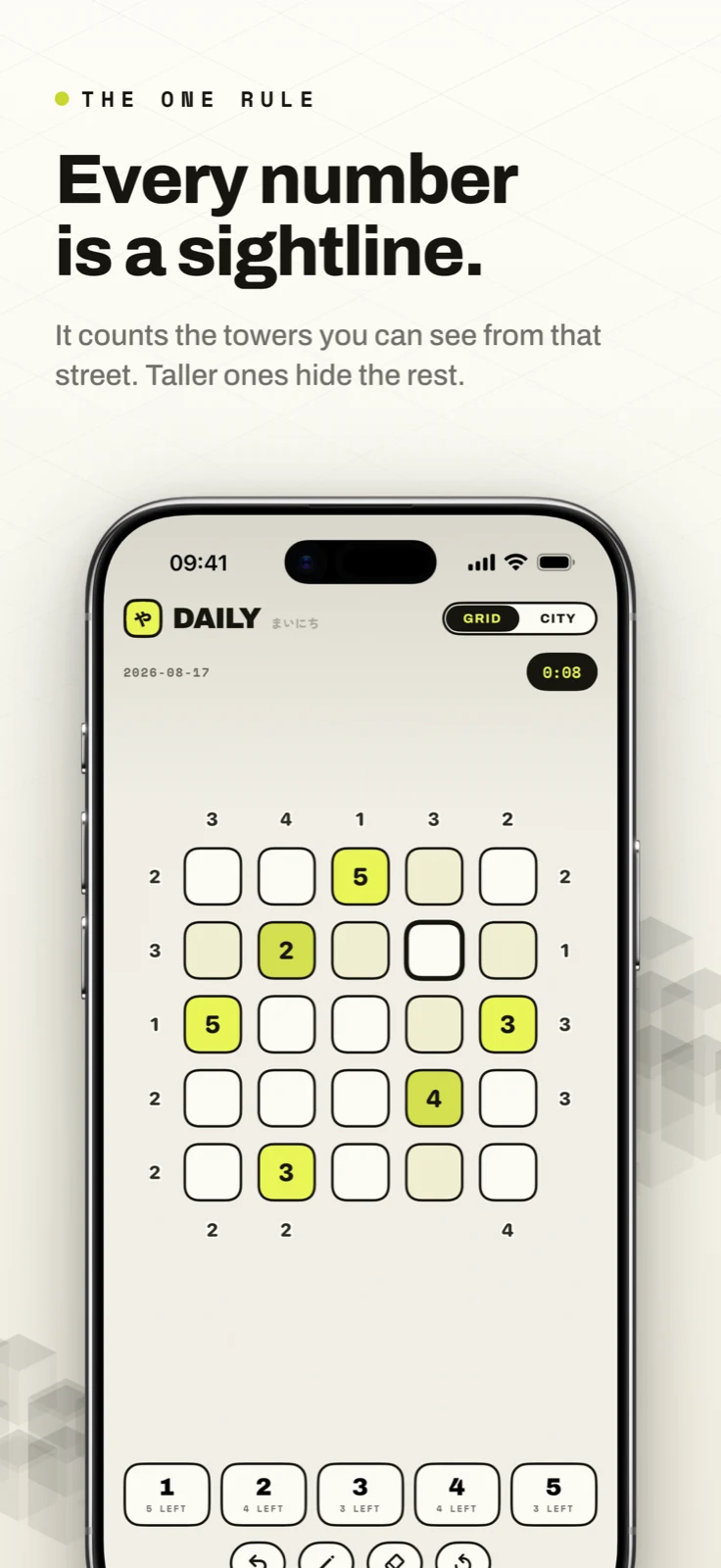 Yagura: Daily Logic Puzzle screenshot 2